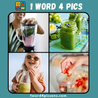 Four images from the 4 Pics 1 Word January 29 2026 puzzle