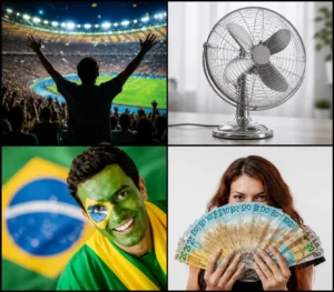 Stuck on 4 Pics 1 Word Level 63? The answer is FAN. Discover hints, clues, and a simple explanation to solve 4 Pics 1 Word Level 63 fast!